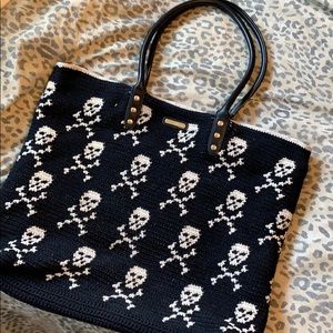 Rebecca Minkoff knit shoulder tote